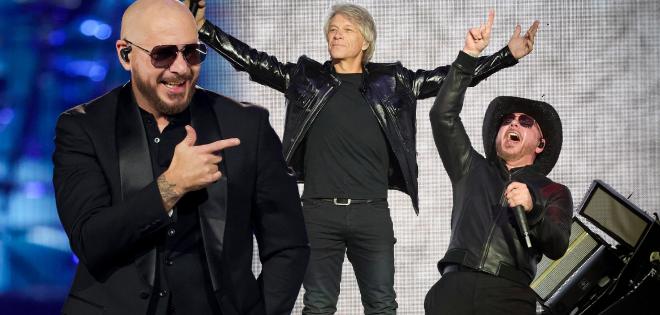 Bon Jovi: Προετοιμάζουν συνεργασία με τον Pitbull