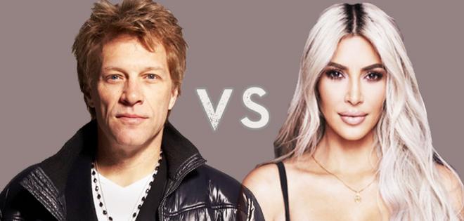 Bon Jovi εναντίων Kim Kardashian