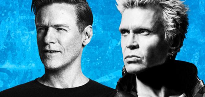 Ενώνουν τις δυνάμεις τους οι Bryan Adams και Billy Idol