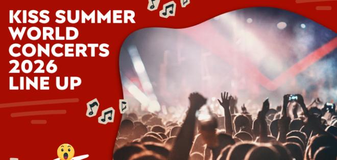 KISS SUMMER WORLD CONCERTS 2026 LINE UP