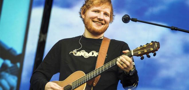 Για τέταρτη χρονιά δημοφιλέστερος ο Ed Sheeran