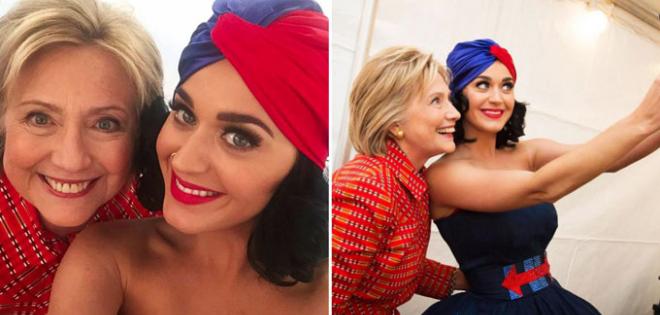  H Katy Perry στο πλευρό της Hillary Clinton!