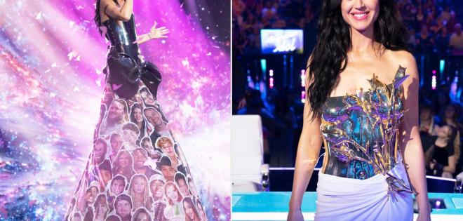 Katy Perry: Το φόρεμά της με 168 συμμετέχοντες στο "American Idol"