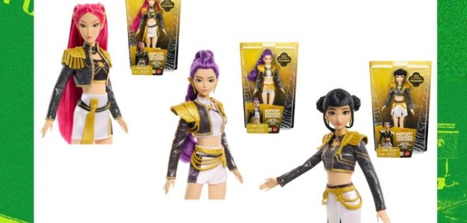 Οι νέες κούκλες «KPop Demon Hunters» της Mattel τραγουδούν το «Golden»