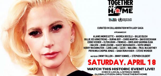 Μια all star συναυλία διοργανώνει η Lady Gaga «μαζί από το σπίτι»