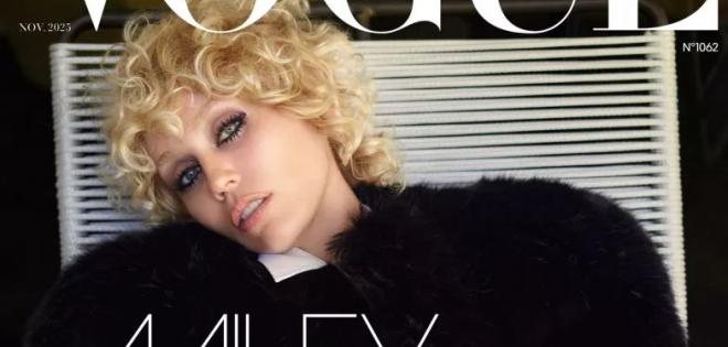 Αγνώριστη η Miley Cirus στο εξώφυλλο της «Vogue»