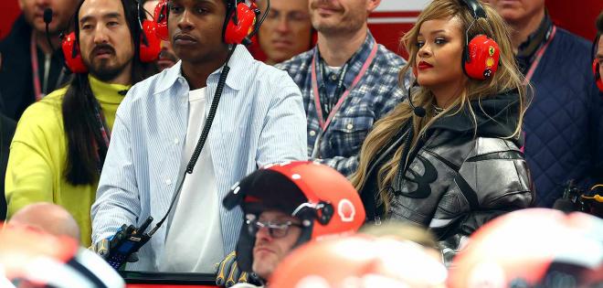 Rihanna, Justin Bieber, Brad Pitt: Λάμψη αστέρων στο Grand Prix της F1 στο Las Vegas