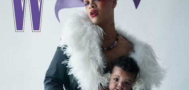 Η Rihanna πόζαρε με την εφτά μηνών κόρη της σε εξώφυλλο περιοδικού