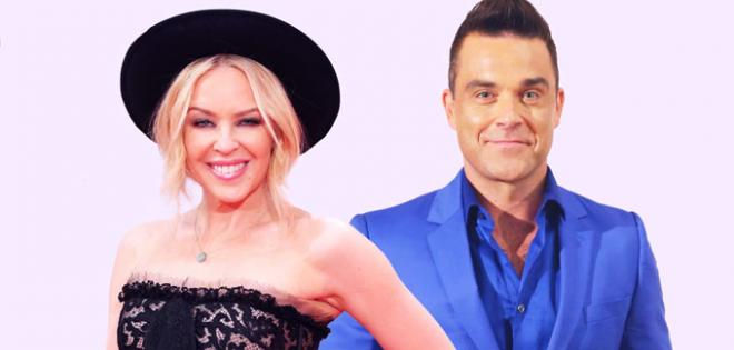  Συνεργασία μεταξύ του Robbie Williams και της Kylie Minogue, ενόψει επερχόμενου άλμπουμ