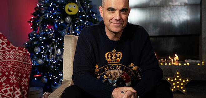 O Robbie Williams δεν μπορεί να σταματήσει τα Χριστούγεννα