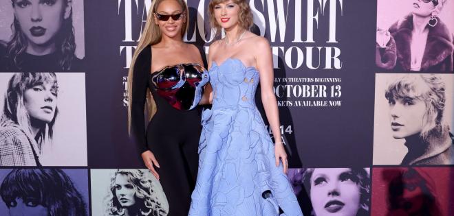 Beyoncé: Η σύντομη εμφάνιση στην πρεμιέρα της Taylor Swift 