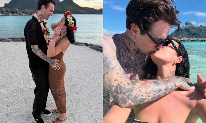 Η Demi Lovato & ο σύζυγός της Jutes απολαμβάνουν το μήνα του μέλιτος