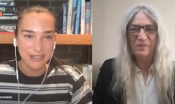 Patti Smith: Η Dua Lipa είναι το καλύτερο φεμινιστικό πρότυπο της εποχής μας