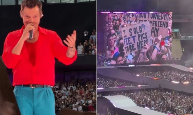 Ο Harry Styles σταμάτησε συναυλία του όταν διάβασε το μήνυμα Ελληνίδας