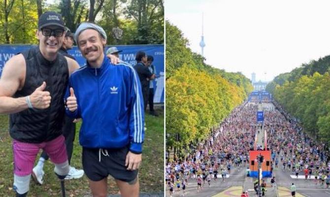 Harry Styles: Τερμάτισε στον Μαραθώνιο του Βερολίνου σε κάτω από τρεις ώρες