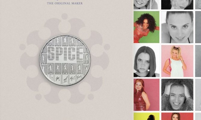 Οι Spice Girls γίνονται αναμνηστικό νόμισμα από το Βασιλικό Νομισματοκοπείο
