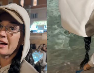 Η Katy Perry έβαλε την πιστωτική της κάρτα στη Φοντάνα Ντι Τρέβι 