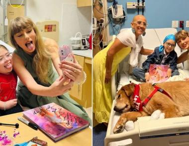 Η Taylor Swift χάρισε χαμόγελα σε παιδιά σε νοσοκομείο της Φλόριντα