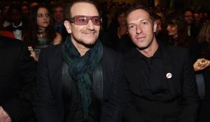 Bono: "Οι Coldplay δεν είναι ροκ μπάντα"