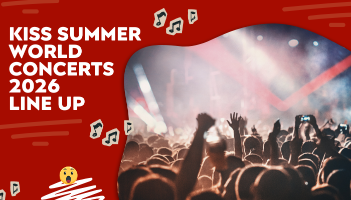 KISS SUMMER WORLD CONCERTS 2026 LINE UP