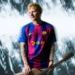 Ο Ed Sheeran και η FC Barcelona λανσάρουν την περιορισμένης έκδοσης φανέλα «Play» για το Clásico